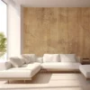 Πάνελ Τοίχου Flexible Ripple Marble Pillar με κυματιστή όψη μαρμάρου σε καφέ απόχρωση από την G Construction Θεσσαλονίκη