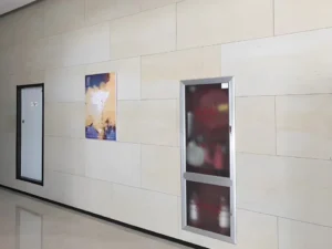 Πάνελ Τοίχου Flexible Travertine Gradient Yellow από εύκαμπτη πέτρα με φυσική όψη τραβερτίνη από την G Construction Θεσσαλονίκη