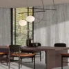 Πάνελ τοίχου Flexible Travertine Milan Grey με φυσική υφή τραβερτίνη και διακριτικές γκριζομπέζ αποχρώσεις