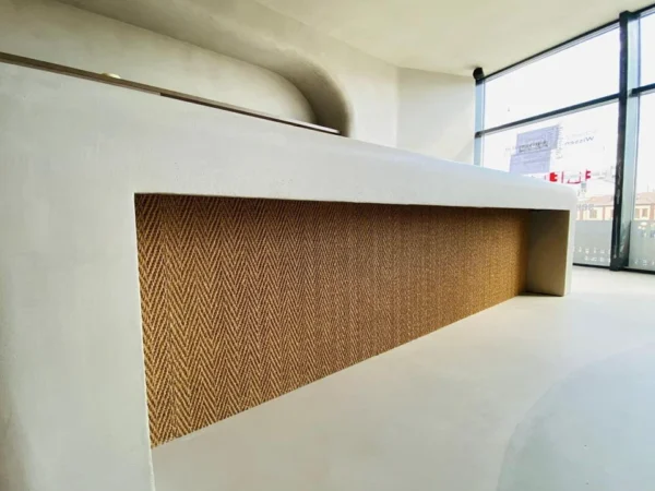 Πάνελ Τοίχου Flexible Weaving Khaki με εφέ ύφανσης σε ανοιχτή καφέ απόχρωση από την G Construction Θεσσαλονίκη