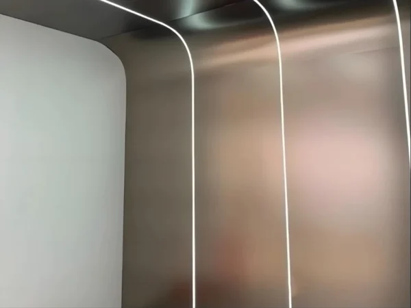 Πάνελ Τοίχου Metallic Rose Gold με μεταλλική όψη σε ροζ χρυσή απόχρωση από την G Construction Θεσσαλονίκη