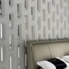 panel-toixou-pu-oval-stone-gconstruction-3 Λευκό πάνελ τοίχου PU Oval Stone με μοντέρνο ανάγλυφο σχεδιασμό και οβάλ οπές