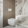 Πάνελ Τοίχου PVC Marble Glossy Flower με γυαλιστερή όψη μαρμάρου από την G Construction Θεσσαλονίκη