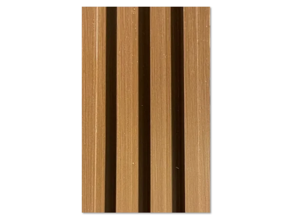 Λεπτομέρεια πηχακίων τοίχου PVC Riga Brown με ημιανάγλυφη επιφάνεια
