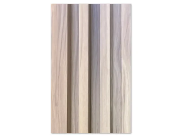 Λεπτομέρεια πηχακίων τοίχου PVC Riga Natural Wood με φυσική όψη ξύλου