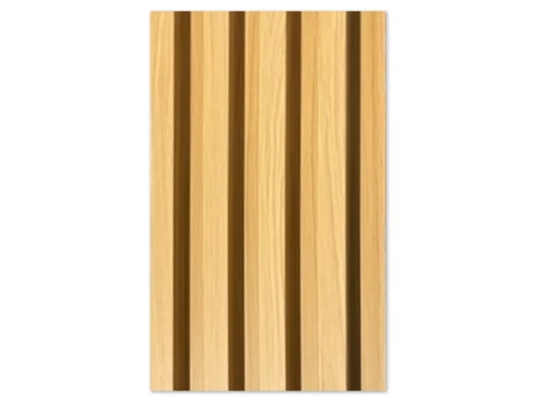 Λεπτομέρεια πηχακίων τοίχου PVC Riga Oak με όψη ξύλου δρυός