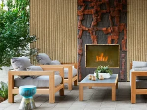 Επένδυση Τοίχου Flexible Travertine Roundline Beige [2.8×0.6m]