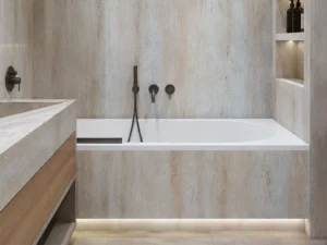 Πάνελ Τοίχου Flexible Travertine Yellow Grey [1.2×0.6m]